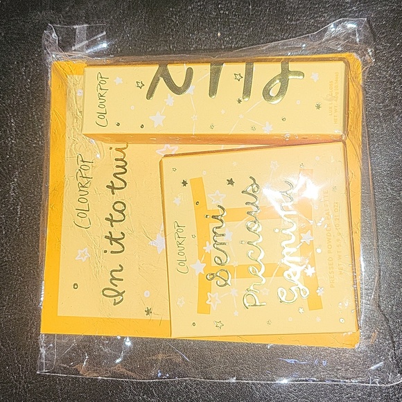 Colourpop Other - Colourpop Gemini In It To Twin It Eyeshadow & Lipgloss Set HTF!!! NEW